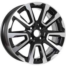 ДЛ 4*100 16*6.5 D60.1 ET45 К&К КС1026 Алмаз черный